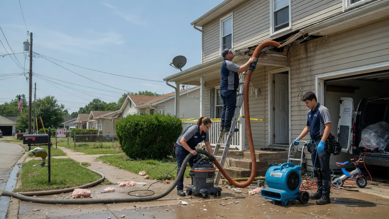 Water Damage Restoration in Fredericktown, PA near me